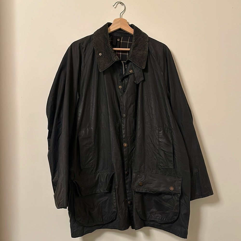 Barbour Waxed Jacket - Black